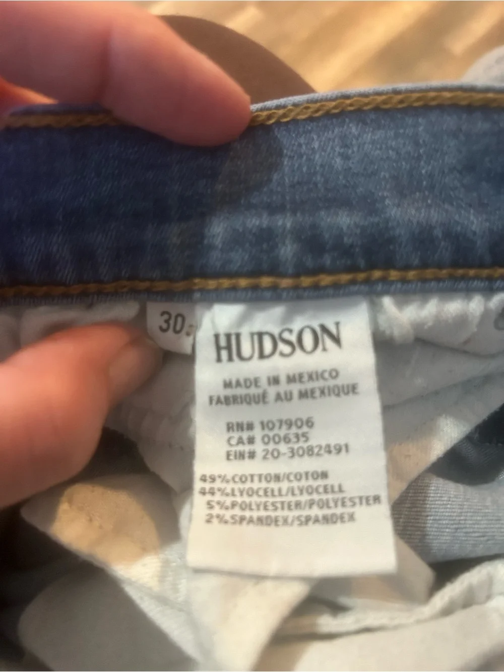 Hudson Jeans Women's Skinny Jeans Size 30 - Picture 4 of 7